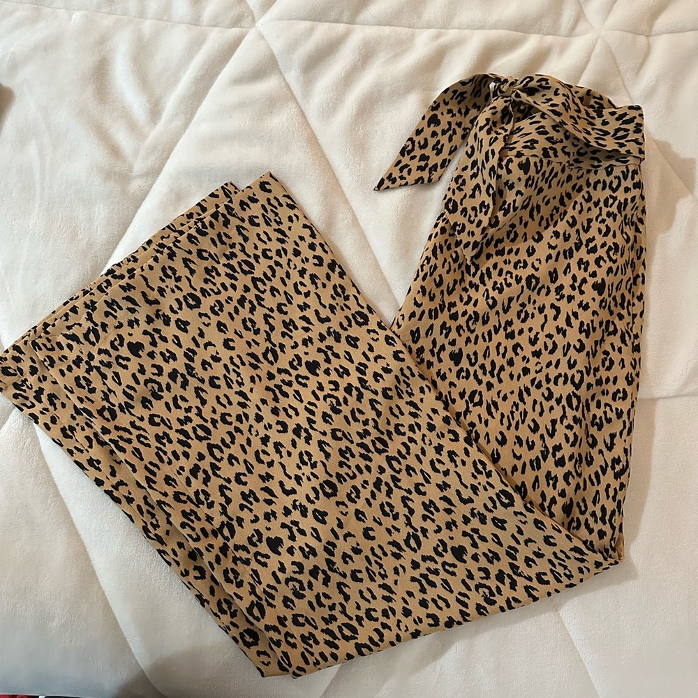 Leopard Print Leith Dress Pants
